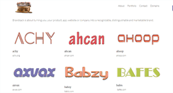 Desktop Screenshot of brandsack.com